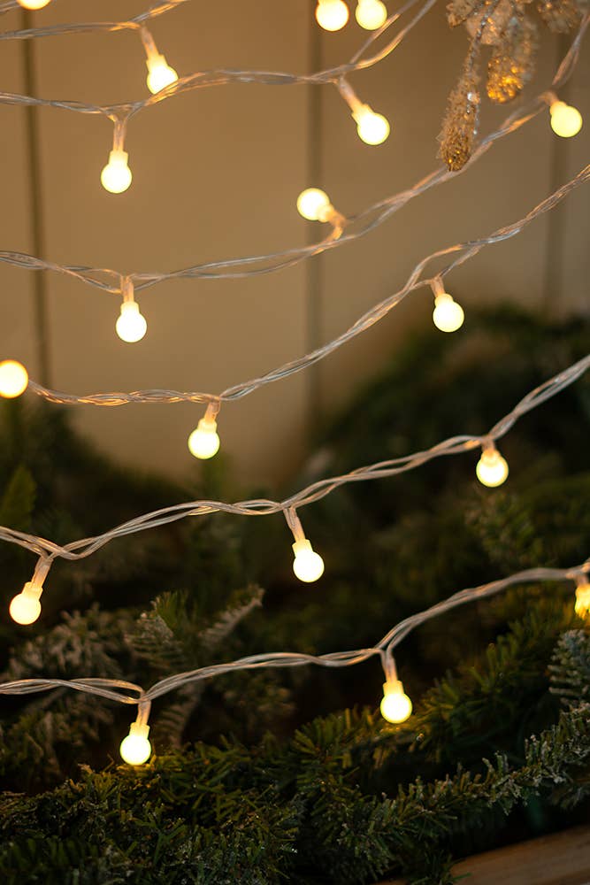 16' Led String Lights with 36 Warm White Bulbs