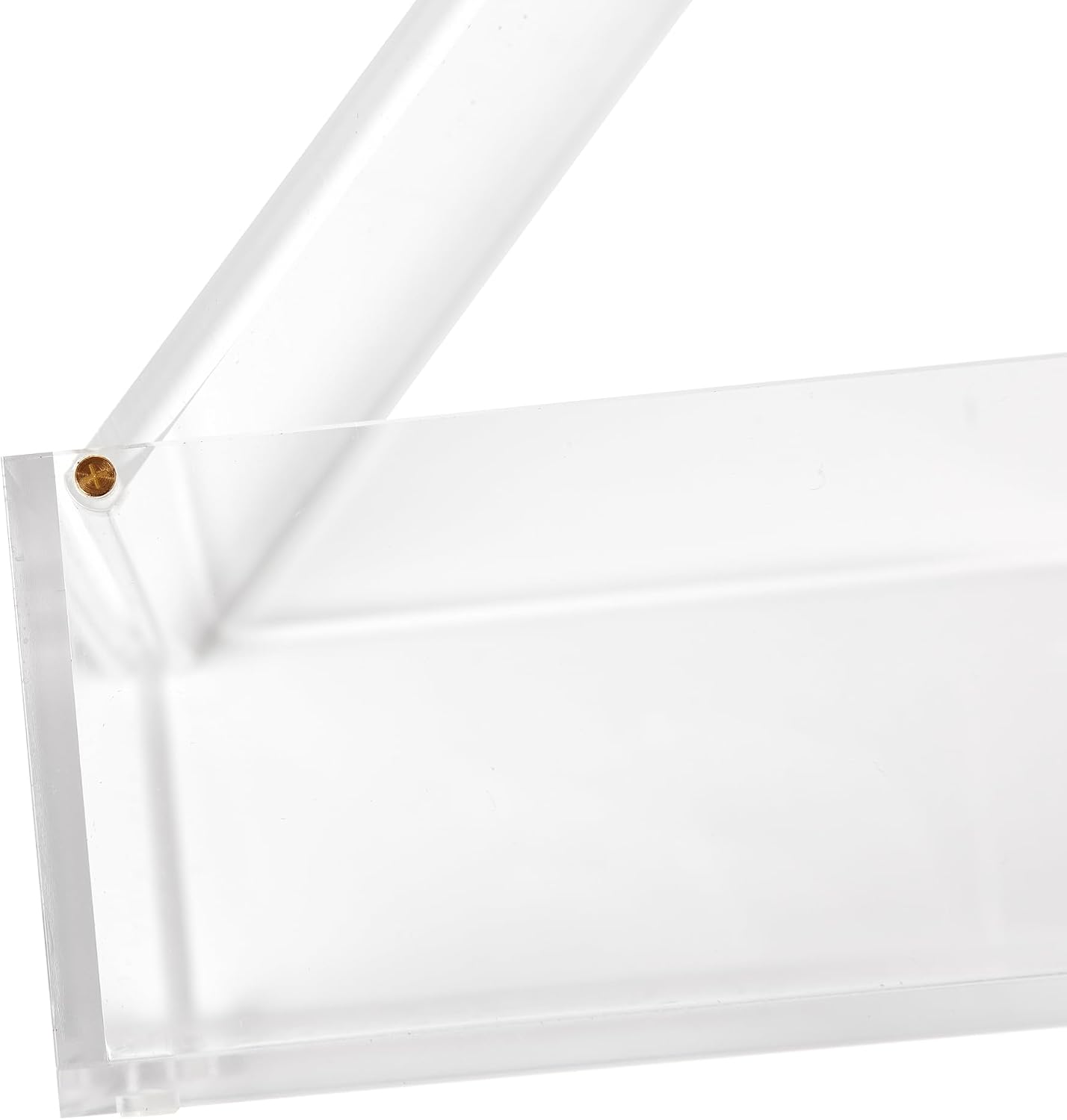 Large Acrylic Flip Box, 12.5” x 6.5”, Desktop Organization, Clear, 1 Count, 98148 - Image 2