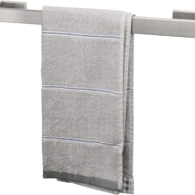 Heavy-duty wall-mounted towel rack