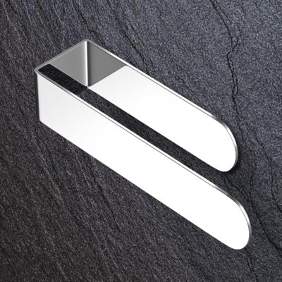 Self-adhesive hand towel rack
